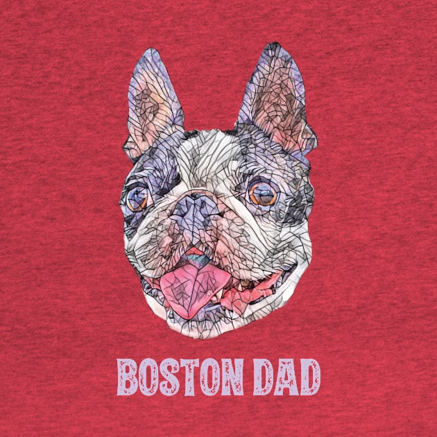 Boston Dad Boston Terrier by DoggyStyles